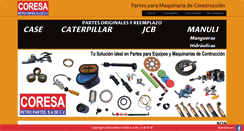Desktop Screenshot of coresaretropartes.com